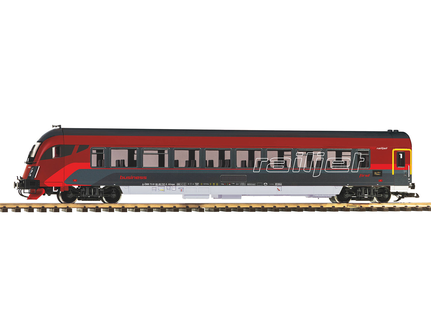 Piko OBB Railjet 1st Class Control Coach VI PK37675
