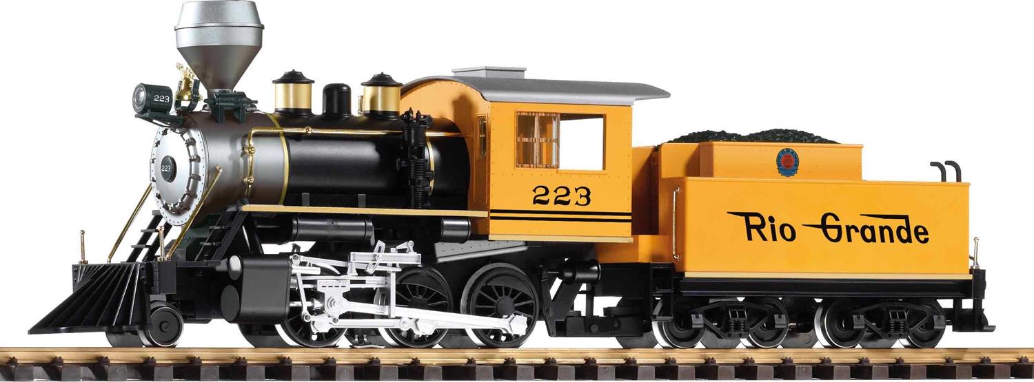 Piko D&RGW Mogul Steam Locomotive (DCC-Sound/Smoke) PK38237