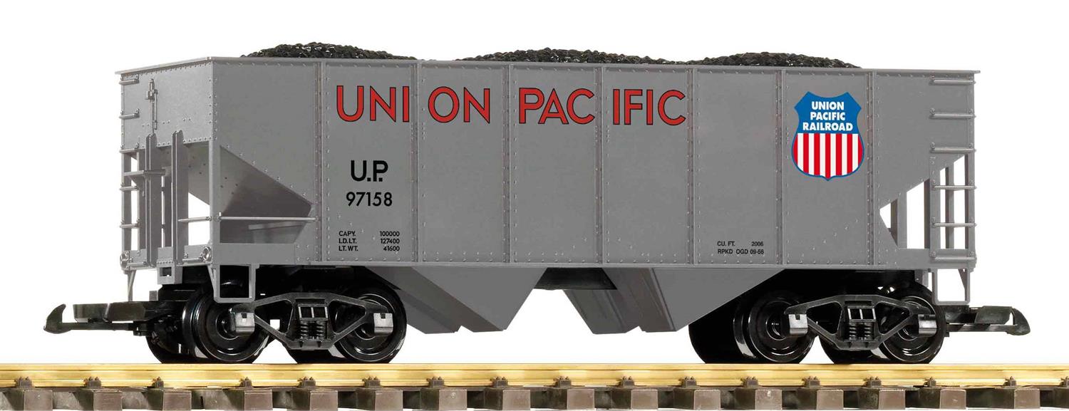 Piko Union Pacific Rib Sided Bogie Hopper w/Coal Load PK38960