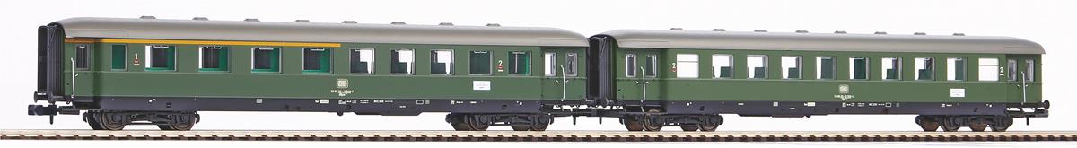 Piko DB 1st/2nd & 2nd Class Coach Set (2) IV PK40621