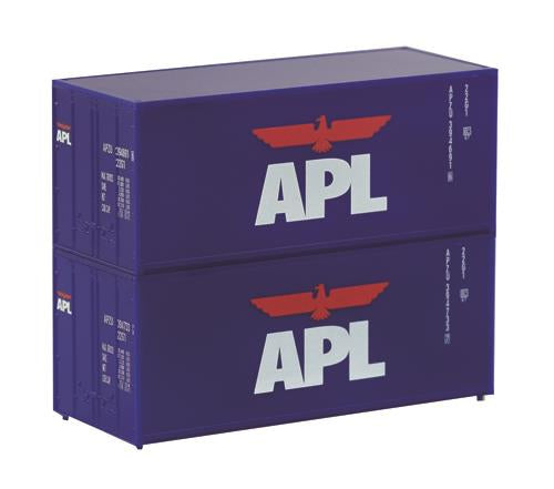 Piko 20' APL Container Set (2) PK46102