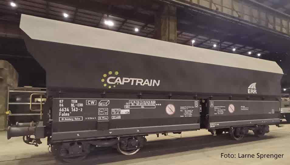 Piko Captrain Self Discharge Hopper Wagon VI PK47749