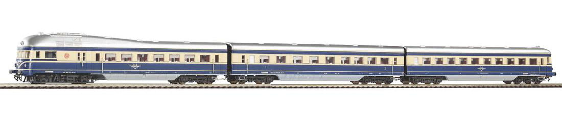 Piko Classic BBO Rh5045 Blauer Blitz 3 Car DMU III PK52070