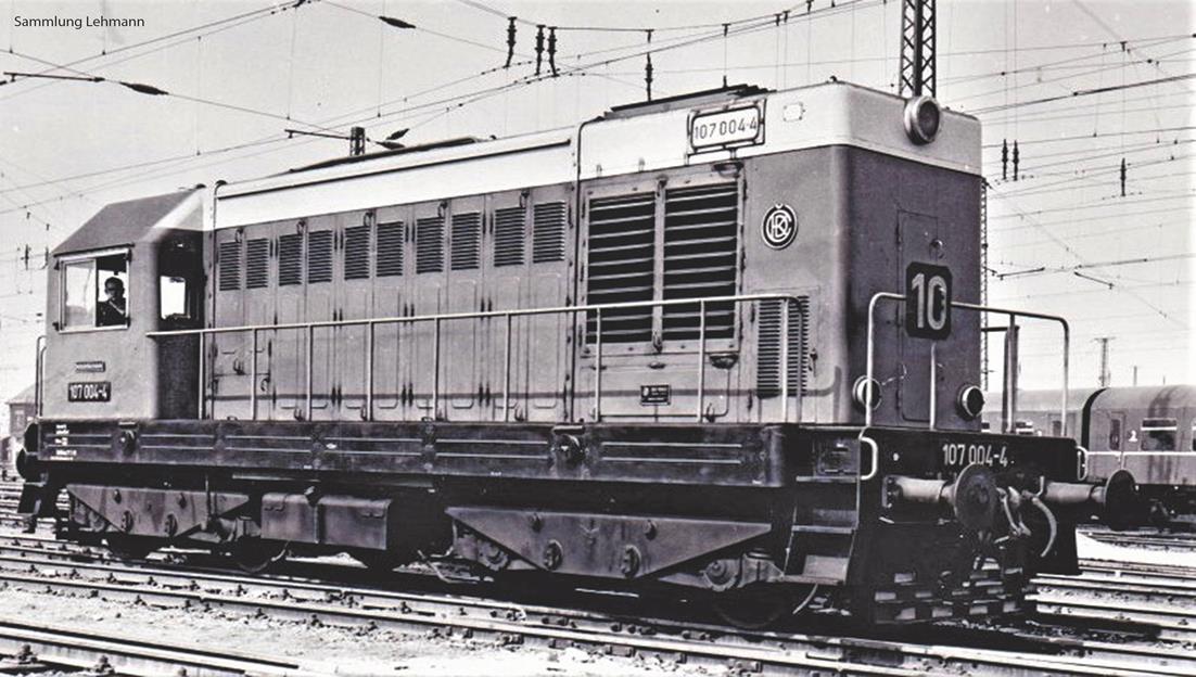Piko Expert DR BR107 Diesel Locomotive IV PK52420