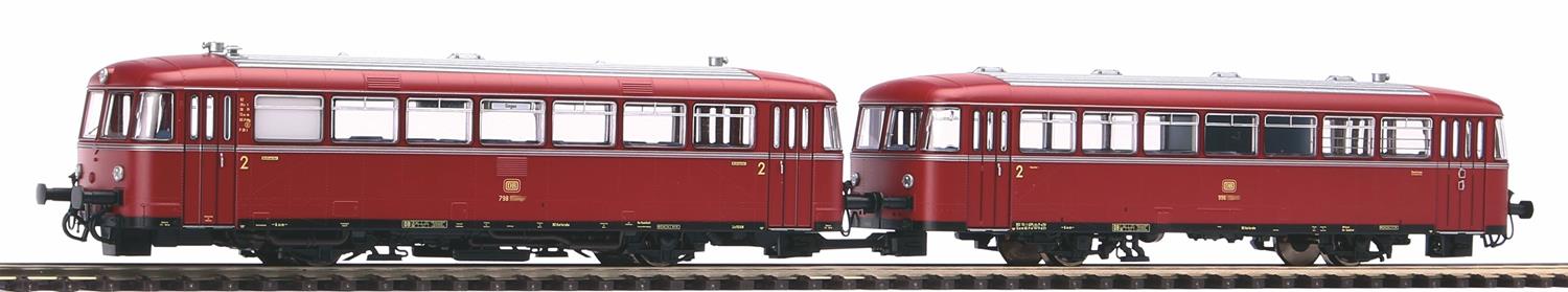 Piko Expert DB BR798 Railcar & Trailer IV (DCC-Sound) PK52738