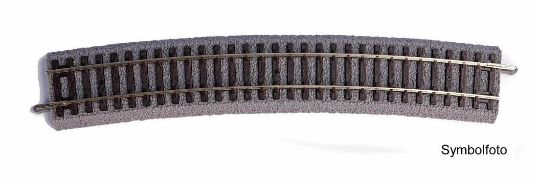 Piko A-Track w/Roadbed (R2) Curved R2 422mm PK55412