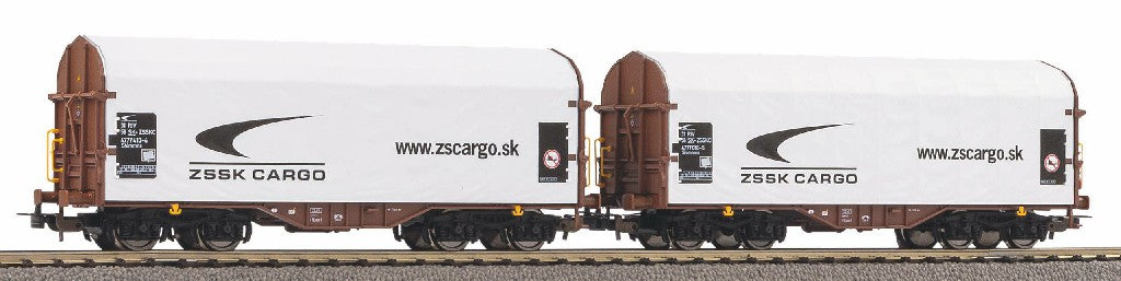 Piko Expert ZSSK Tarpaulin Wagon Set (2) VI PK58258