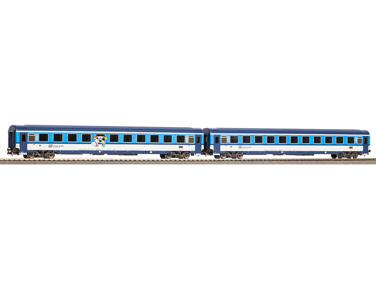 Piko Expert CSD 2nd Class Eurofima Coach Set (2) VI PK58270