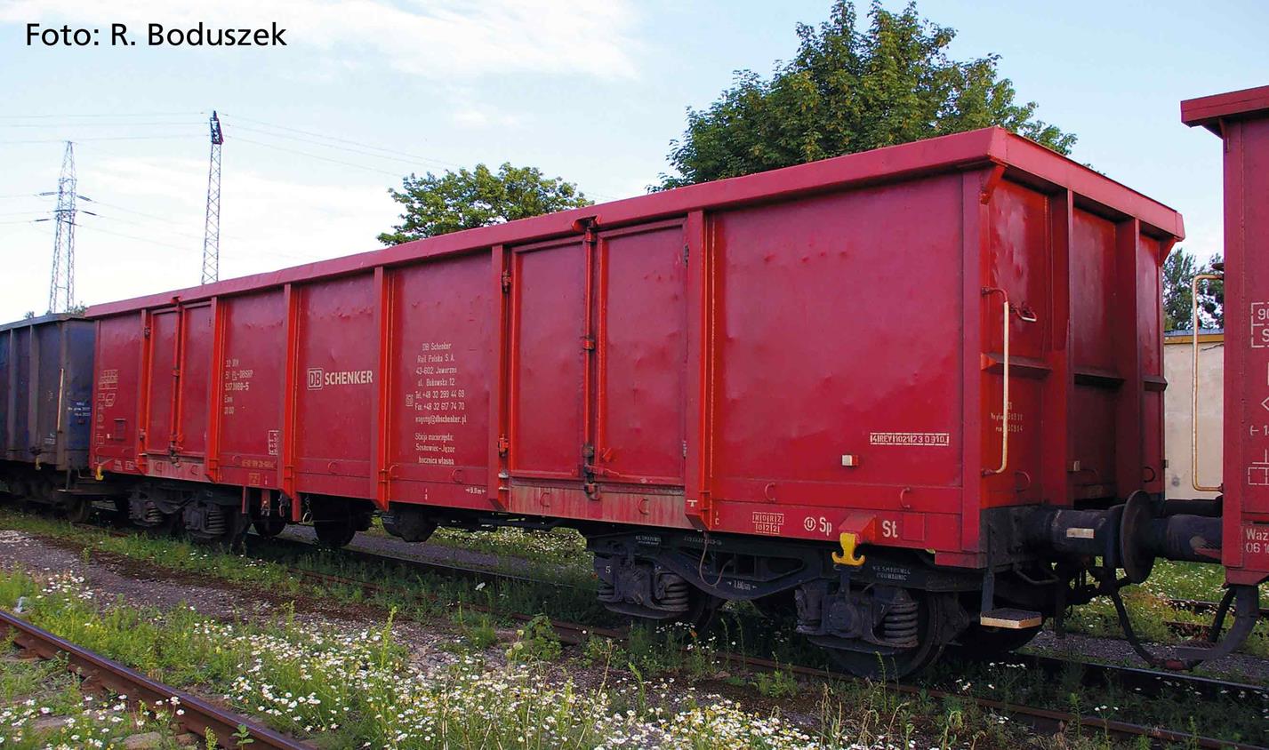 Piko Expert DB Schenker Polska Rail Eaos Gondola Set (2) VI PK58280