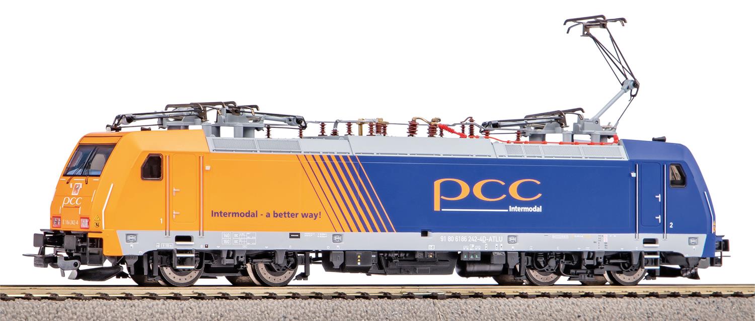 Piko Expert PCC Intermodal BR186 Electric Locomotive VI PK59868