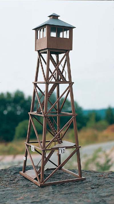 Piko Wooden Fire Post/Watch Tower Kit PK62222