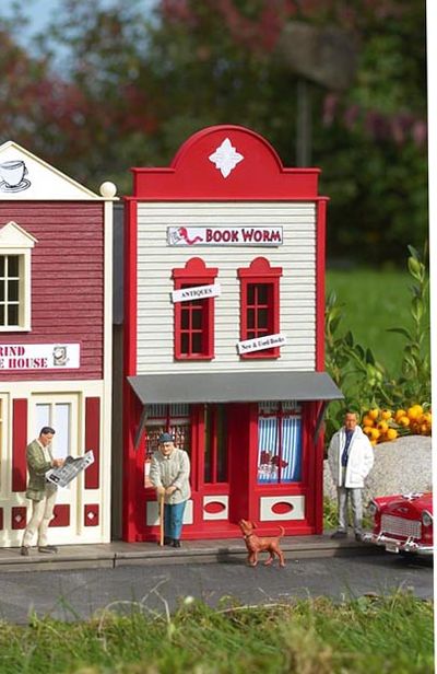 Piko Book Worm Pleasantown Qwick Kit PK62724