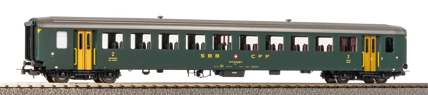 Piko Expert SBB EW I 2nd Class Coach IV PK96765