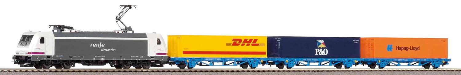 Piko Hobby RENFE Traxx Electric Freight Starter Set VI PK96900