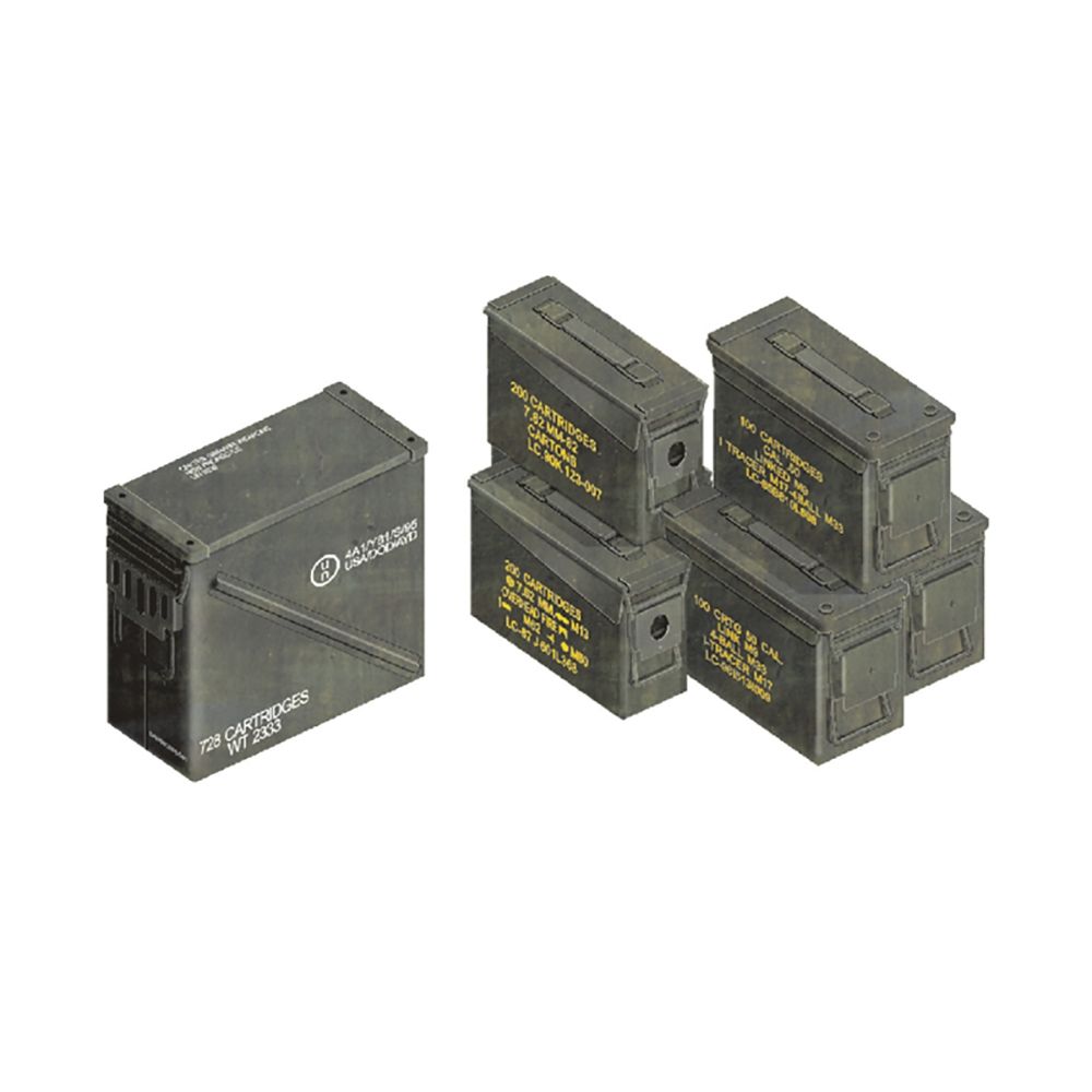 AFV Club Cal .30/.50 40mm Ammo Box AF35035