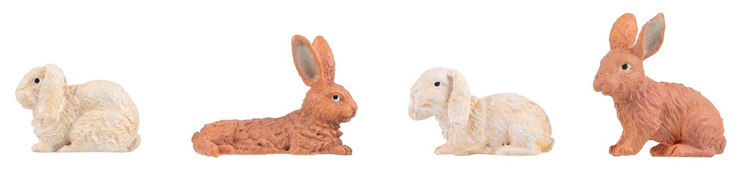 Pola House Rabbits (4) Figure Set PO331551
