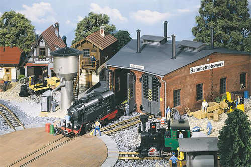 Pola Two Track Engine Shed Extension Kit PO331752