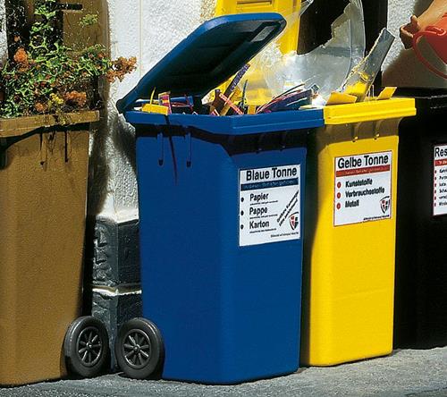 Pola Wheelie Bins Blue (2) Kit PO333206