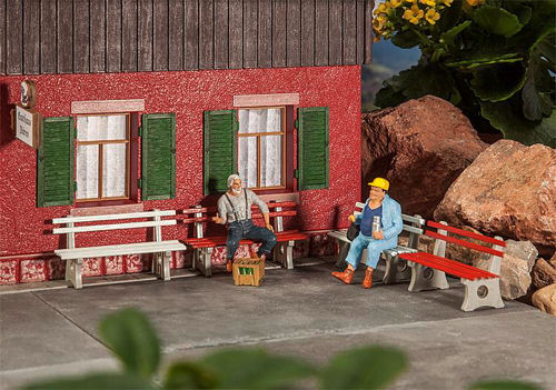 Pola Park Benches (4) Kit PO333221