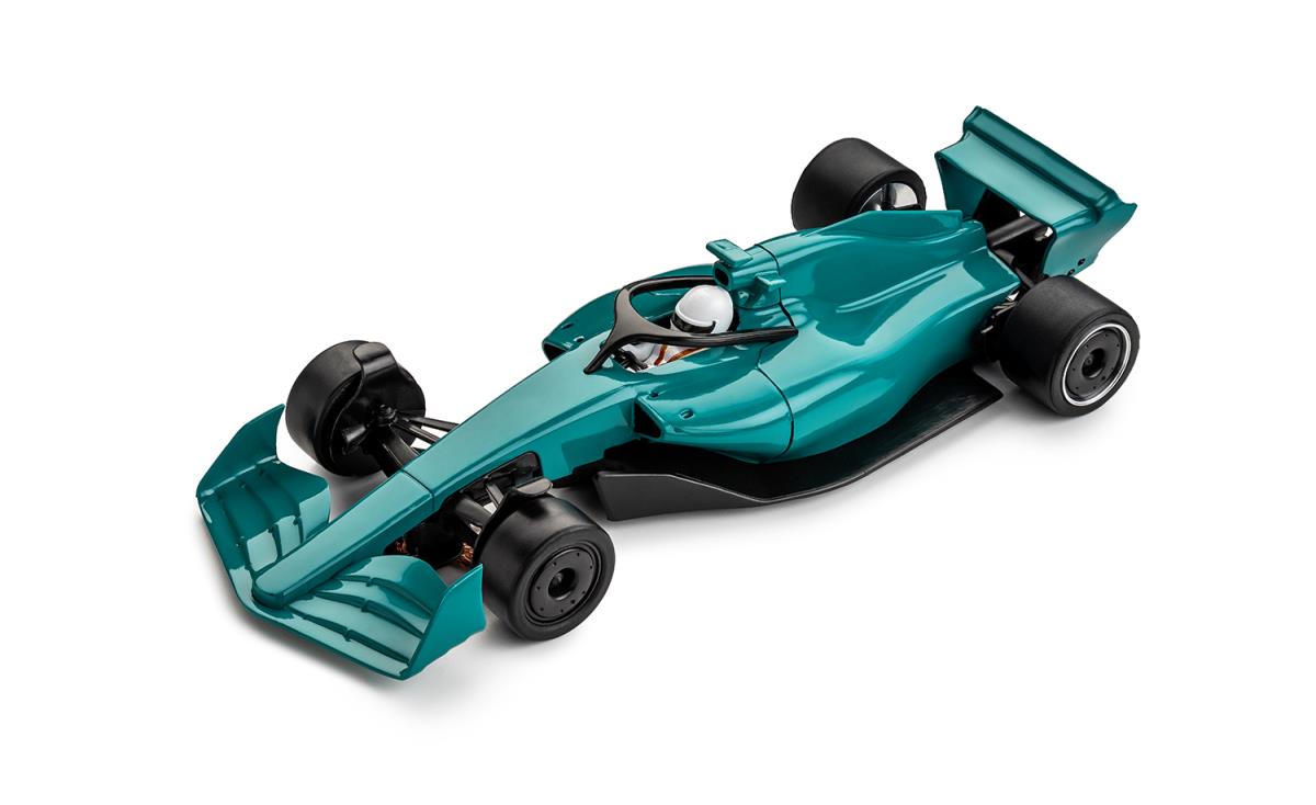 Monoposto 2024 Generic Single Seat Racing Car Green