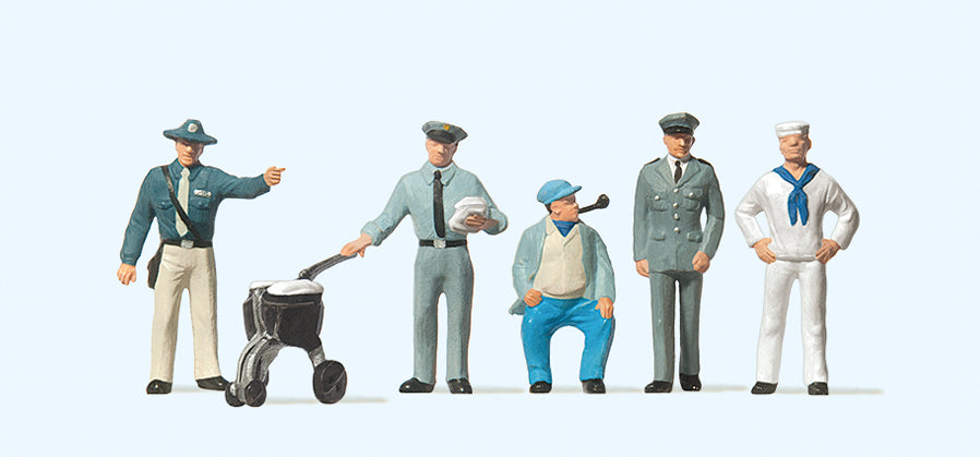 Preiser Different Professions (5) Exclusive Figure Set PR10014