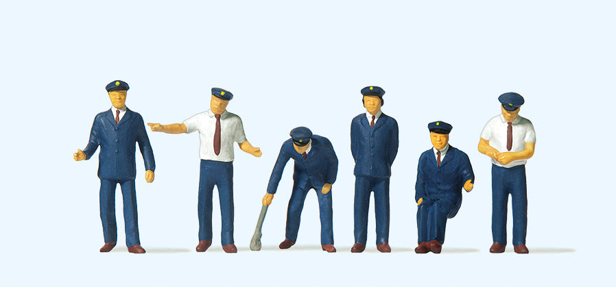 Preiser Japanese Railway Personnel (6) Exclusive Figure Set PR10019