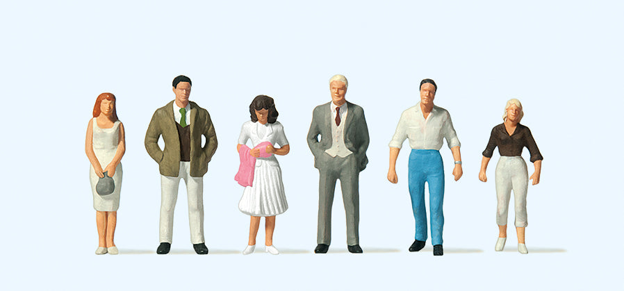 Preiser Passers By (6) Exclusive Figure Set PR10022