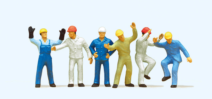 Preiser Steeplejacks (6) Exclusive Figure Set PR10105