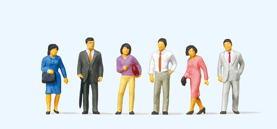 Preiser Japanese People (6) Exclusive Figure Set PR10119