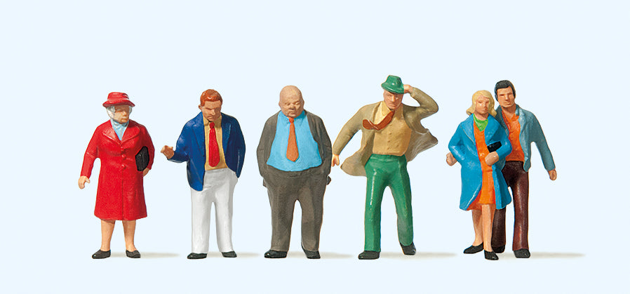 Preiser Passers By (6) Exclusive Figure Set PR10124