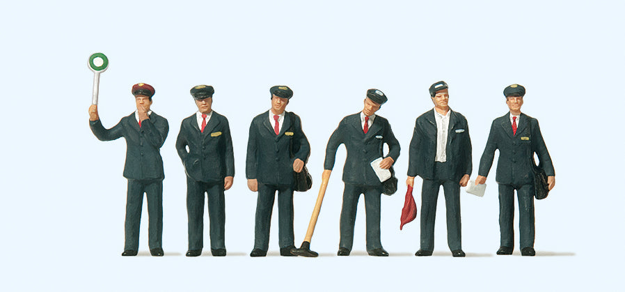Preiser Italian Railway Personnel (6) Exclusive Figure Set PR10238