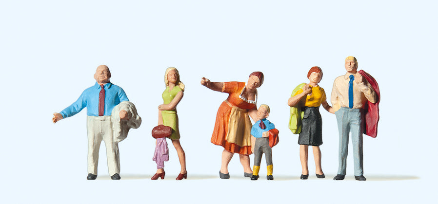 Preiser Family Krause in Rothenburg (6) Exclusive Figure Set PR10279