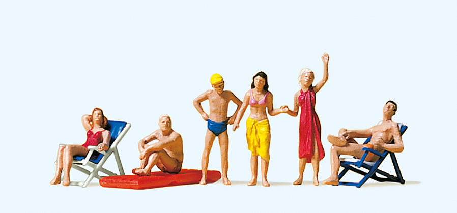 Preiser By the Lake (6) Exclusive Figure Set PR10428