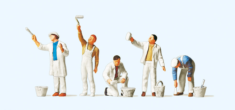 Preiser Decorators (5) Exclusive Figure Set PR10477