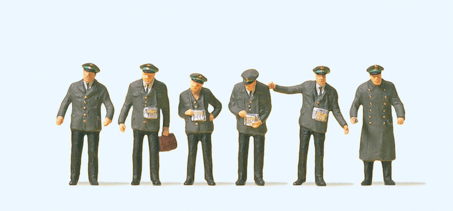 Preiser Tram Staff (6) Exclusive Figure Set PR10490