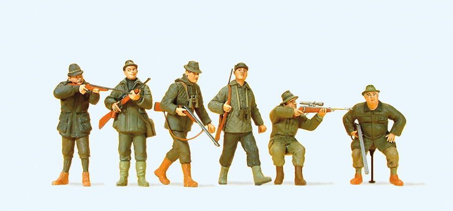 Preiser Huntsmen (6) Exclusive Figure Set PR10552