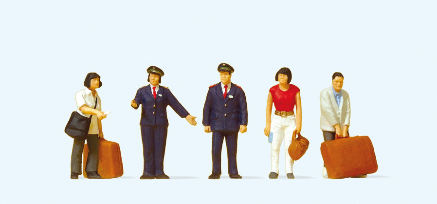 Preiser Chinese Railway Scene (5) Exclusive Figure Set PR10570