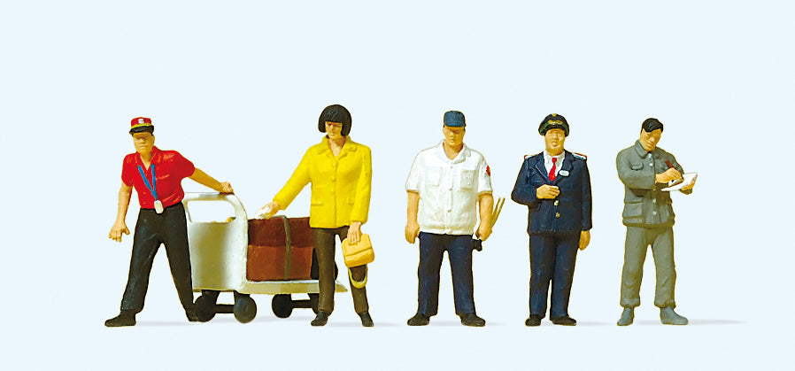 Preiser Chinese Railway Personnel (5) Exclusive Figure Set PR10571