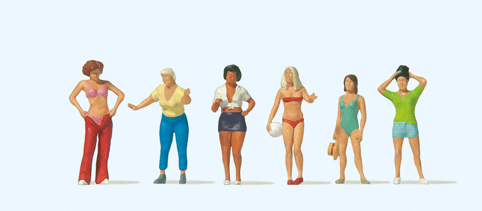 Preiser At the Campsite (6) Exclusive Figure Set PR10704