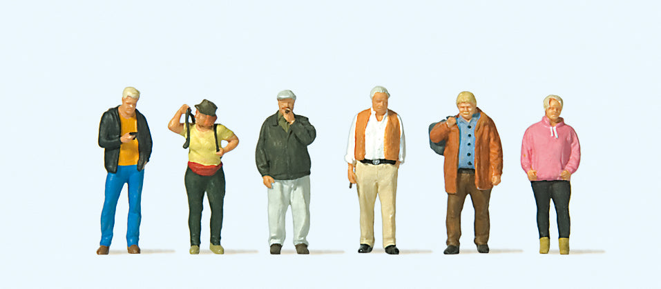 Preiser Passers By (6) Exclusive Figure Set PR10724