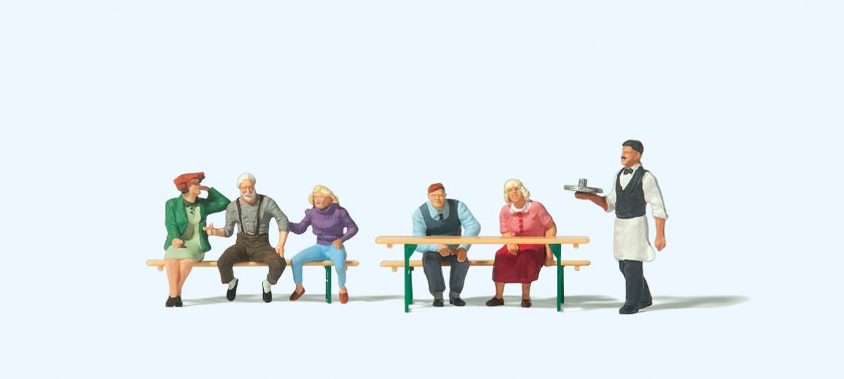 Preiser Wine Festival (6) Exclusive Figure Set PR10782