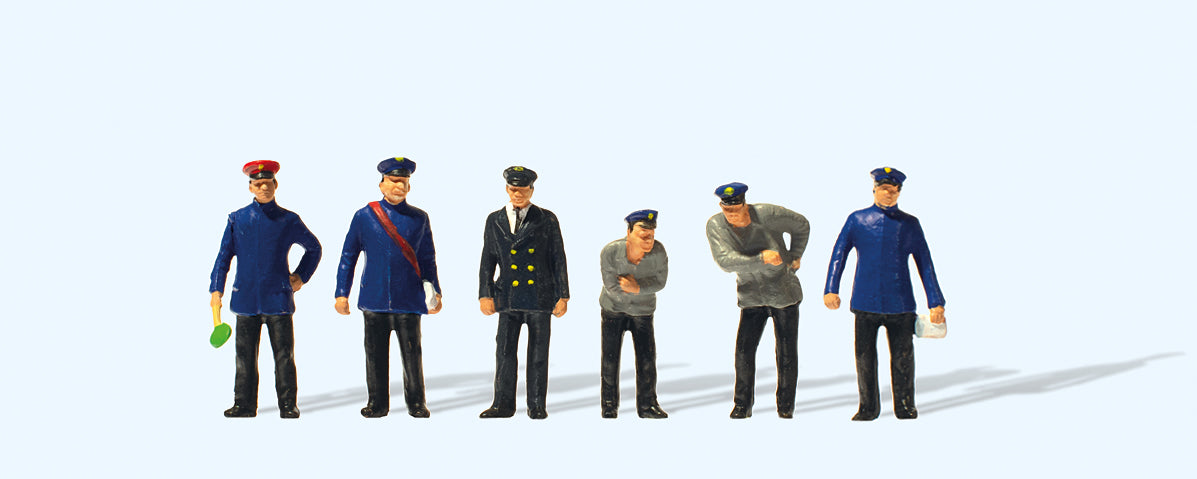 Preiser Railway Personnel 1925 (6) 75th Anniversary Figure Set PR12447