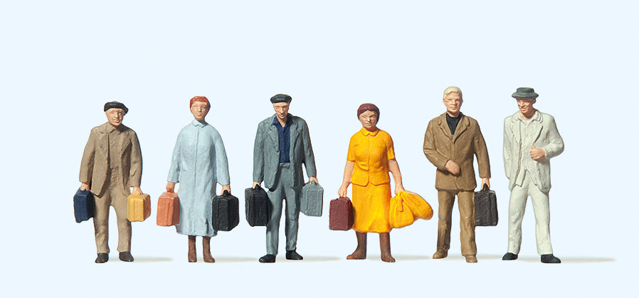Preiser Travellers (6) Standard Figure Set PR14019