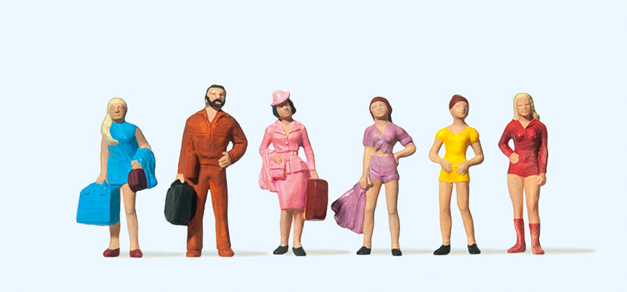 Preiser Teenage Passengers (6) Standard Figure Set PR14123