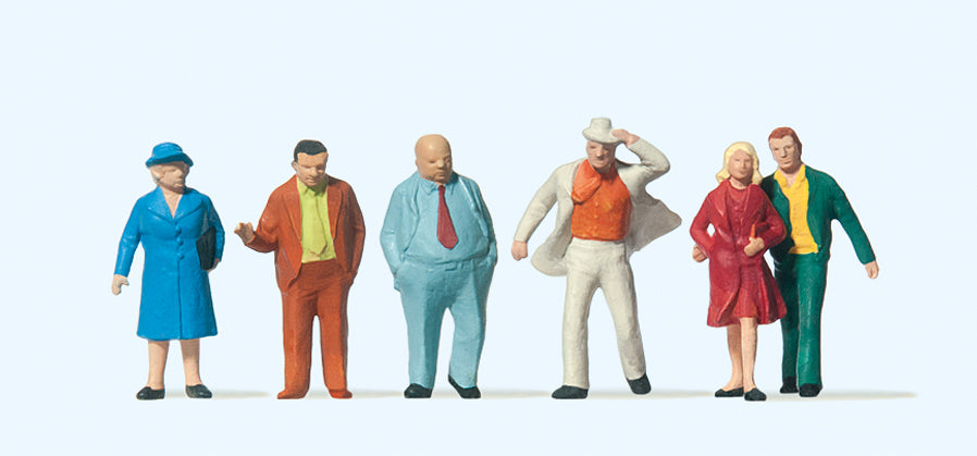 Preiser Passers By (6) Standard Figure Set PR14124
