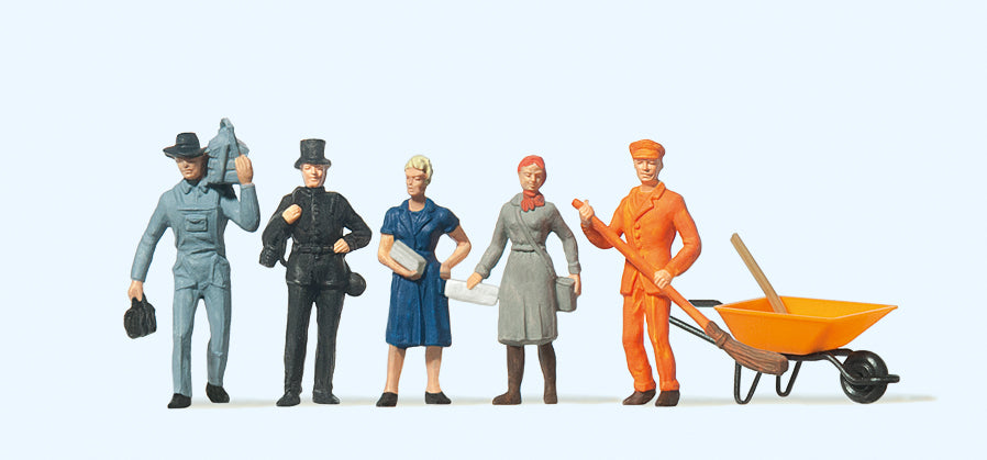 Preiser Period Professionals (5) Standard Figure Set PR14149
