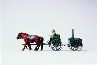 Preiser German Reich 1939-45 Horse Drawn Field Kitchen Kit PR16507