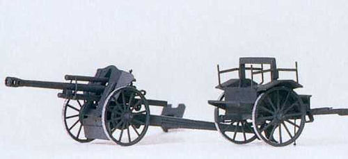 Preiser German Reich 1939-45 Light Field Howitzer Kit PR16527