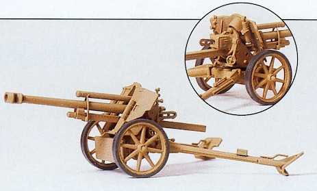 Preiser German Reich 1939-45 Light Field Howitzer Kit PR16534
