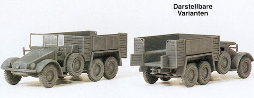 Preiser German Reich 1939-45 Kfz70 Personnel Carrier Kit PR16552